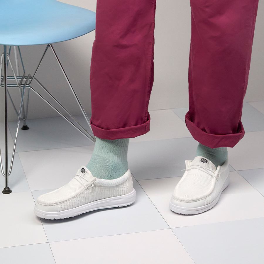  Wally Work CE Slip Resistant - White