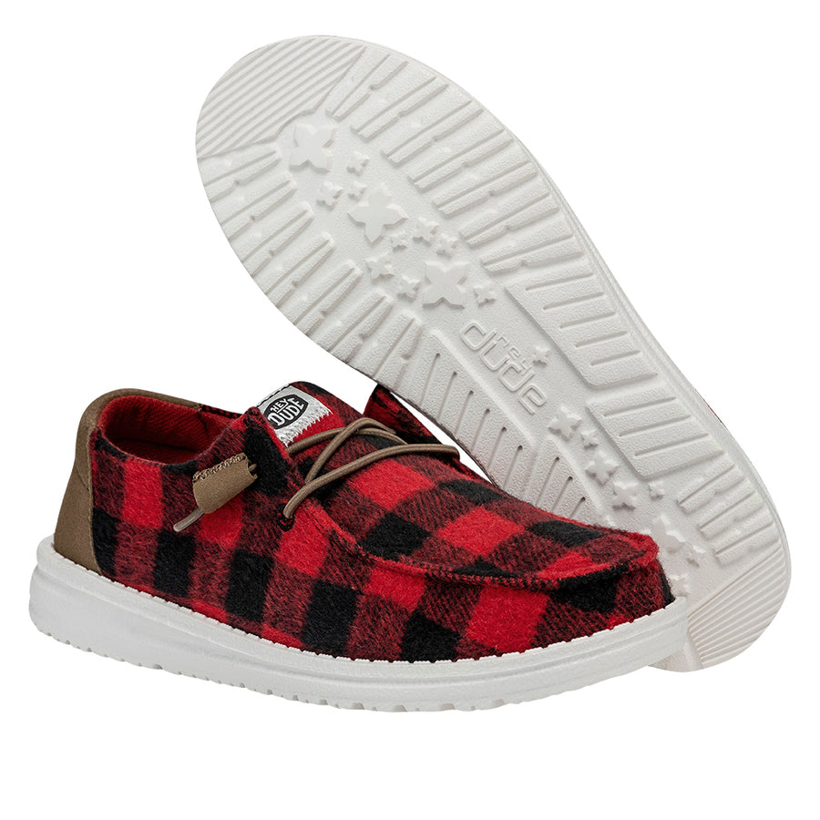  Wendy Buffalo Plaid - Red And Black Plaid
