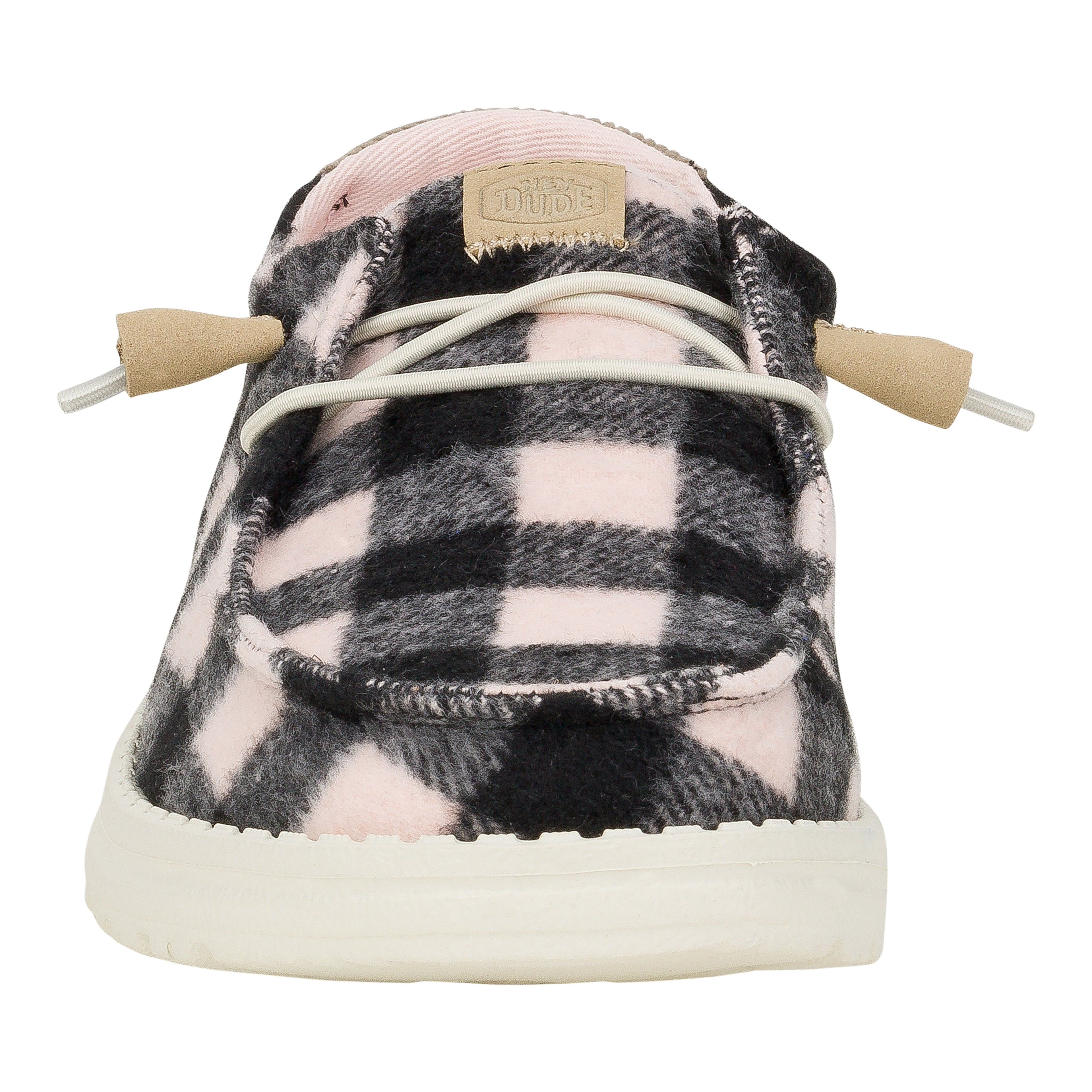  Wendy Buffalo Plaid - Pale Pink/Black