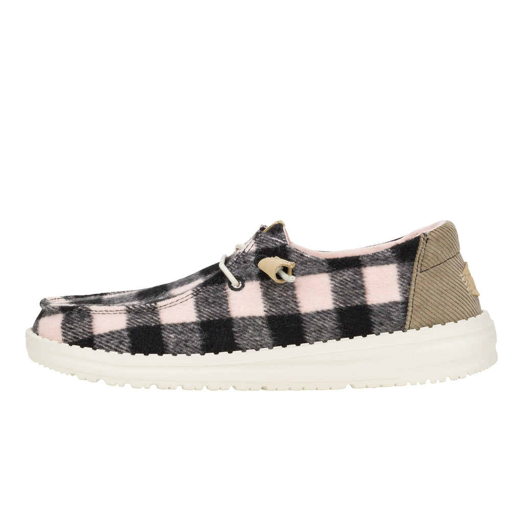  Wendy Buffalo Plaid - Pale Pink/Black