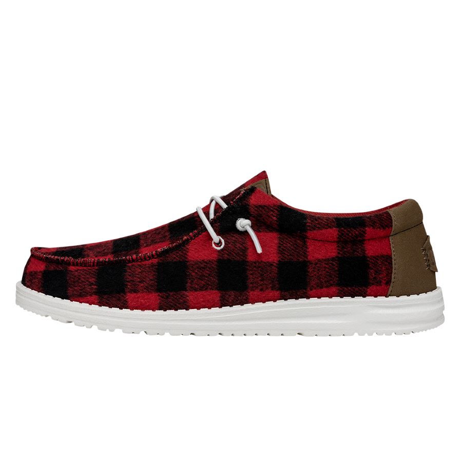  Wally Buffalo Plaid - Red And Black Plaid