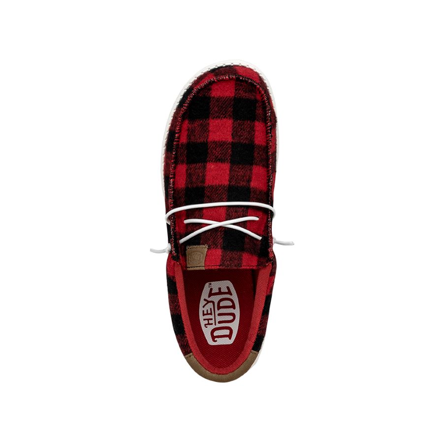 Wally Buffalo Plaid - Red And Black Plaid