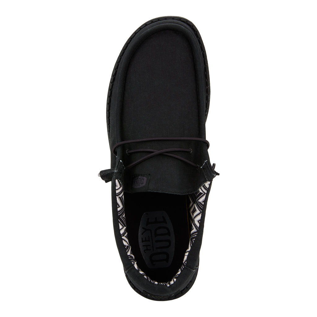  Wally Stretch Canvas - Black/Black