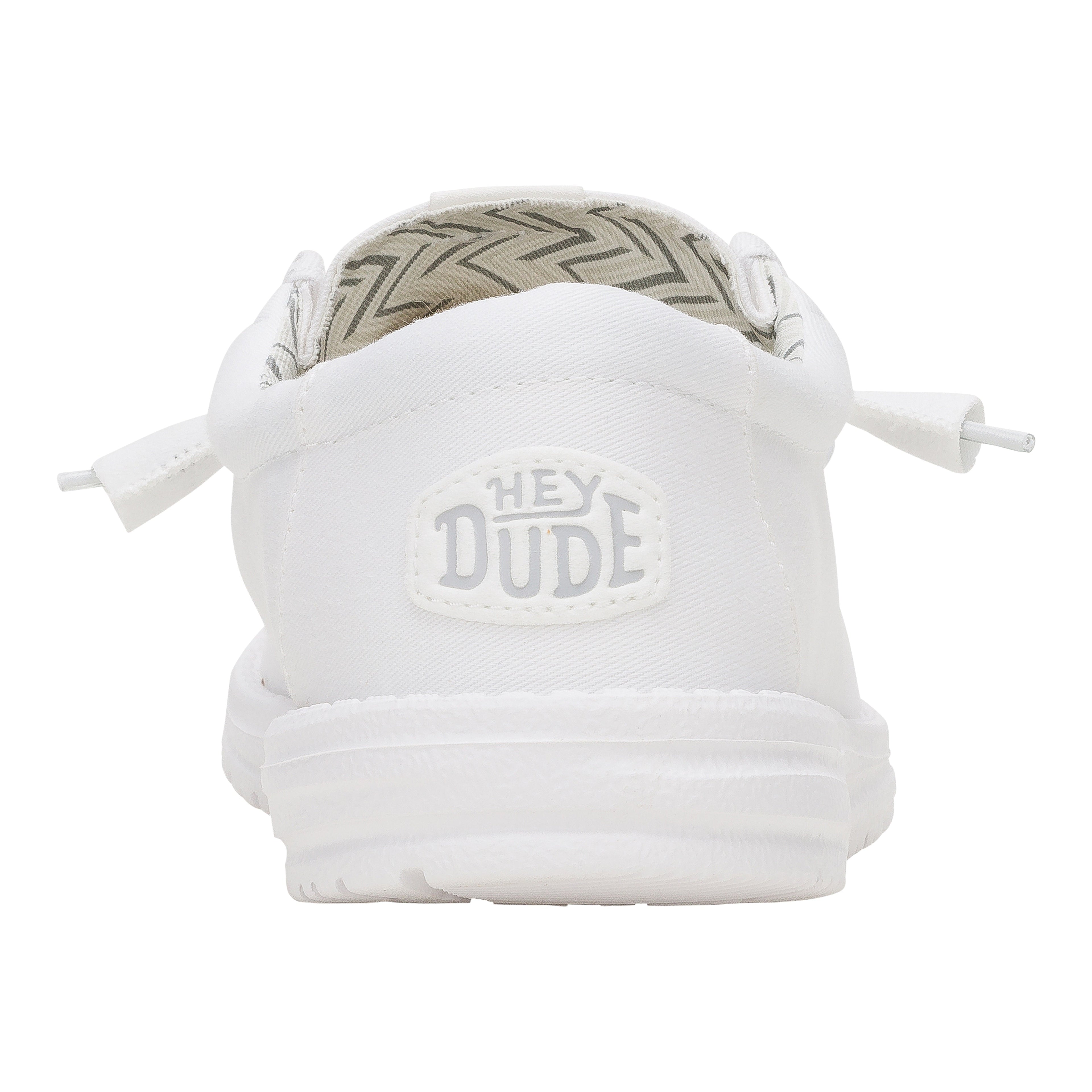  Wally Stretch Canvas Wide - White/White