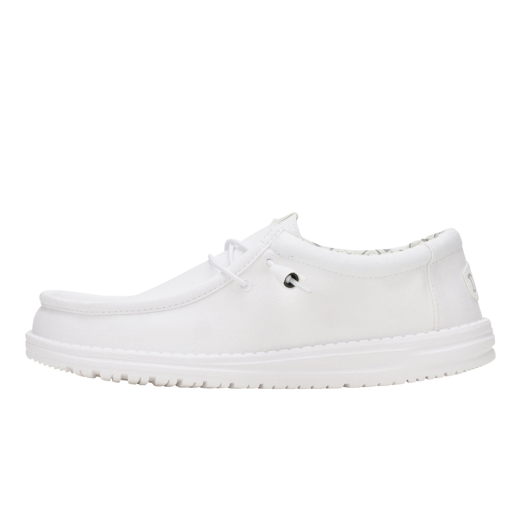  Wally Stretch Canvas Wide - White/White