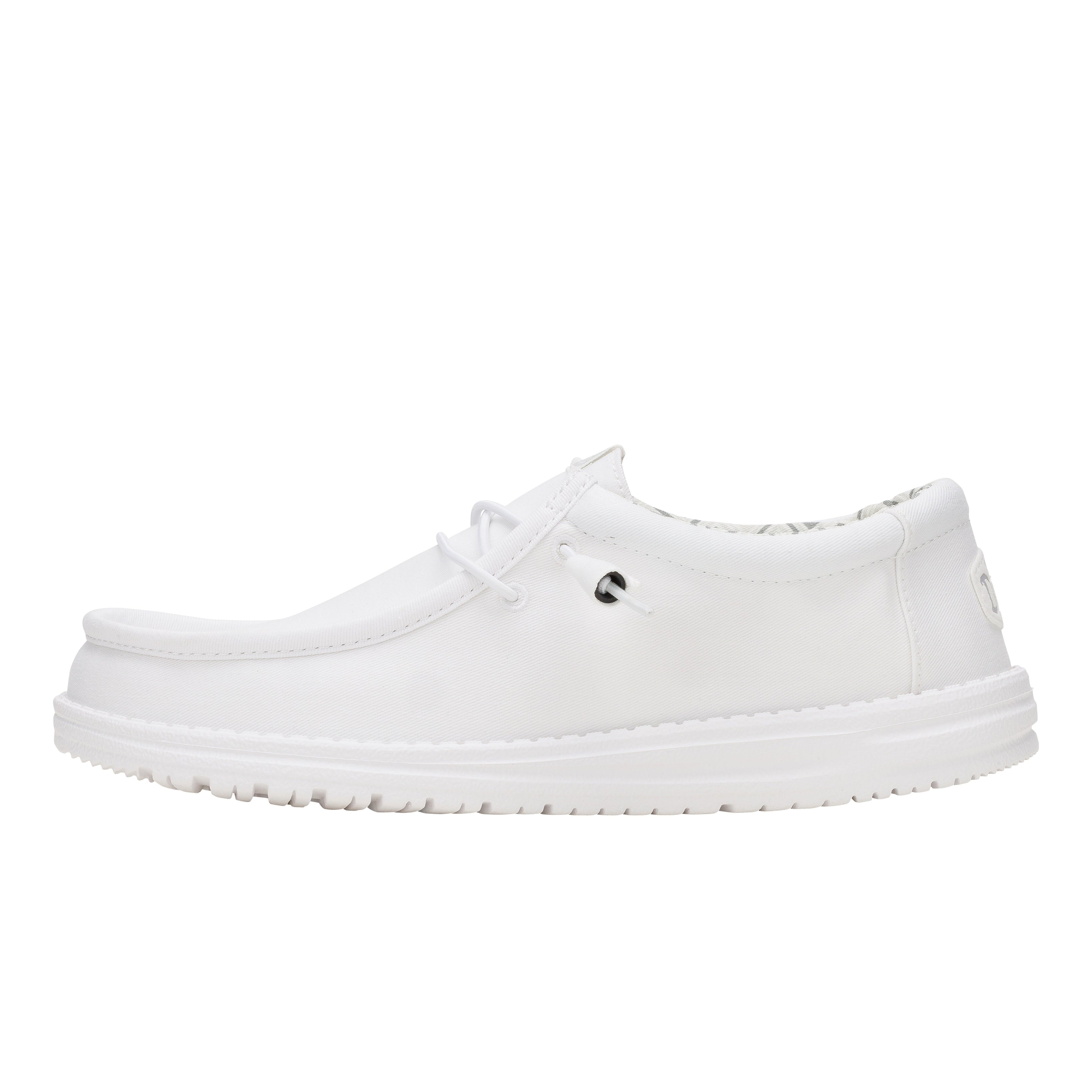  Wally Stretch Canvas Wide - White/White