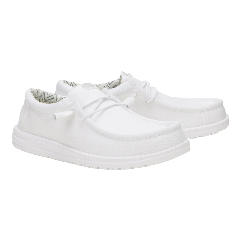  Wally Stretch Canvas Wide - White/White