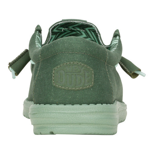  Wally Stretch Canvas - Duck Green/Iceberg Green