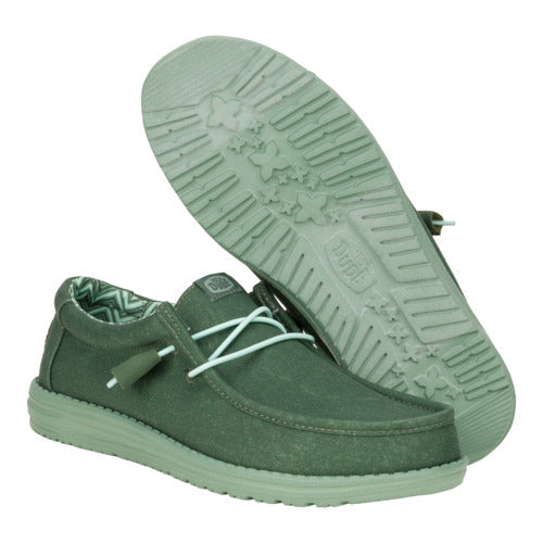 Wally Stretch Canvas - Duck Green/Iceberg Green