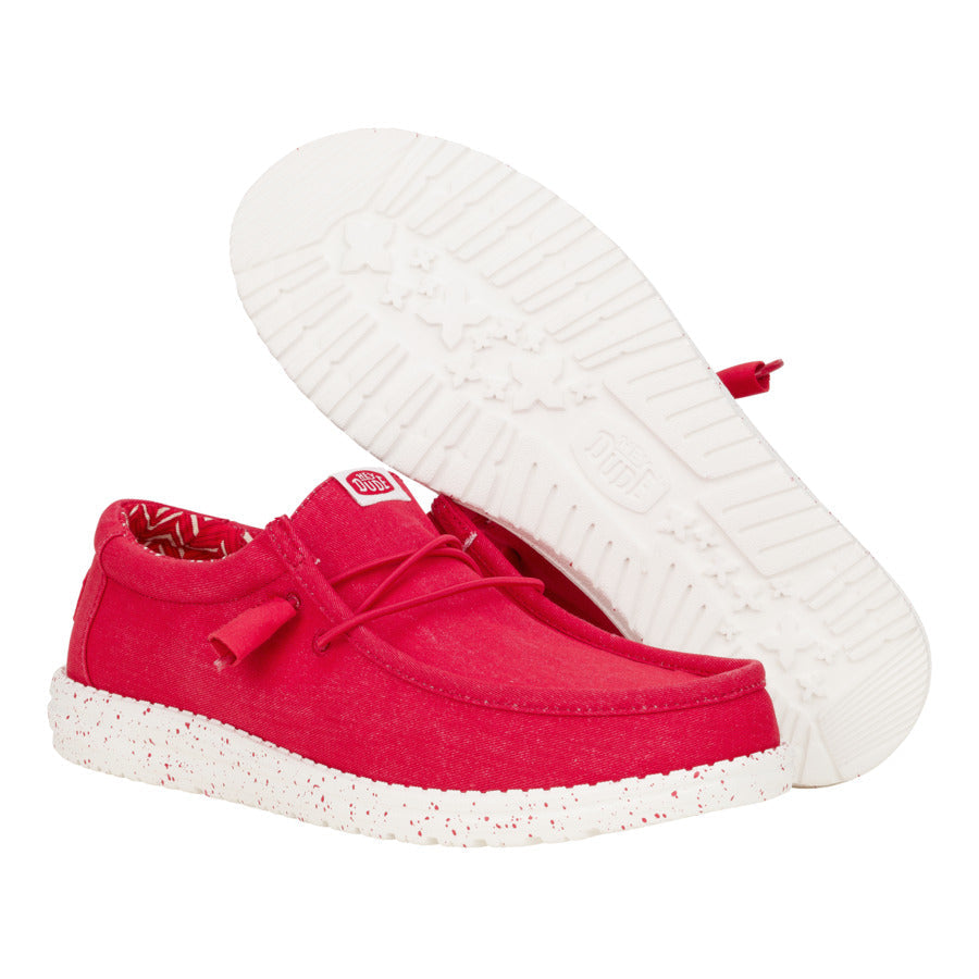  Wally Stretch Canvas- Savvy Red