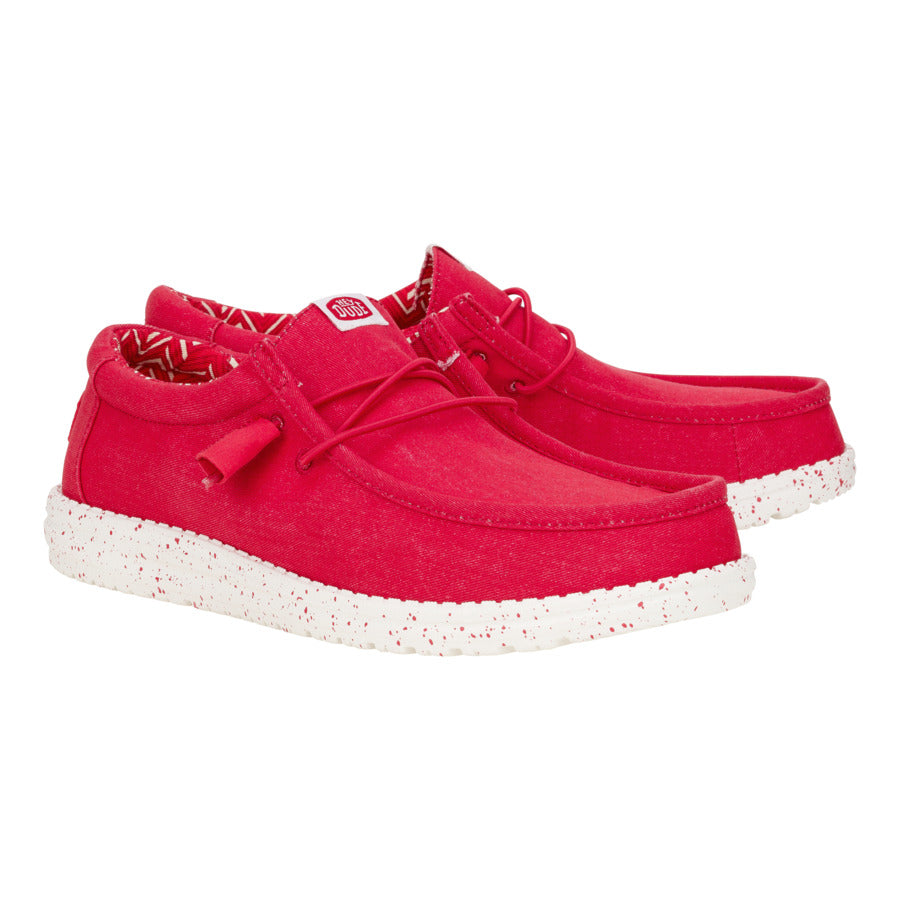  Wally Stretch Canvas- Savvy Red