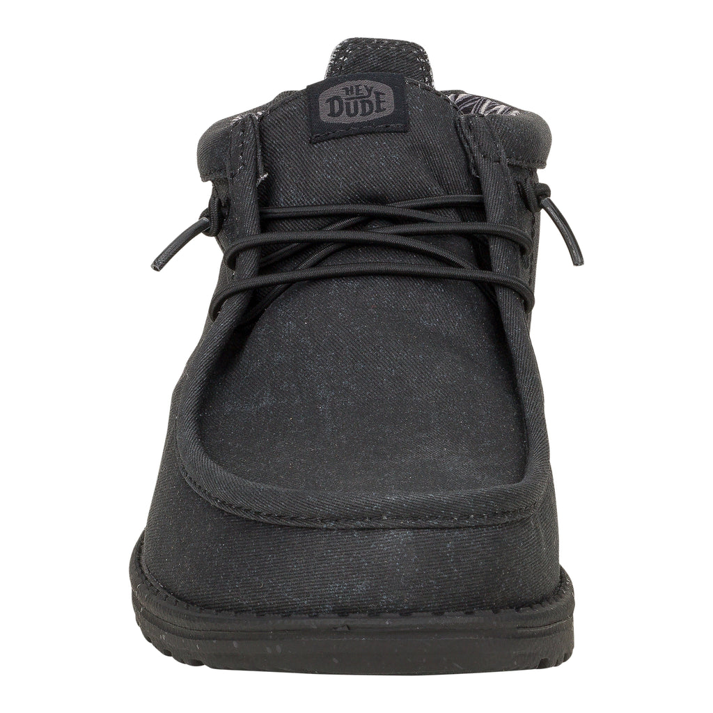  Wally Mid Stretch Canvas - Black/Black