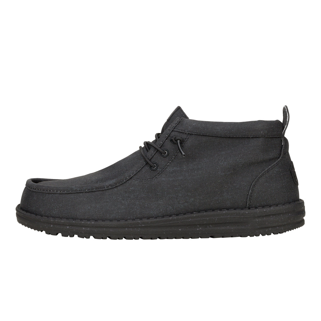  Wally Mid Stretch Canvas - Black/Black