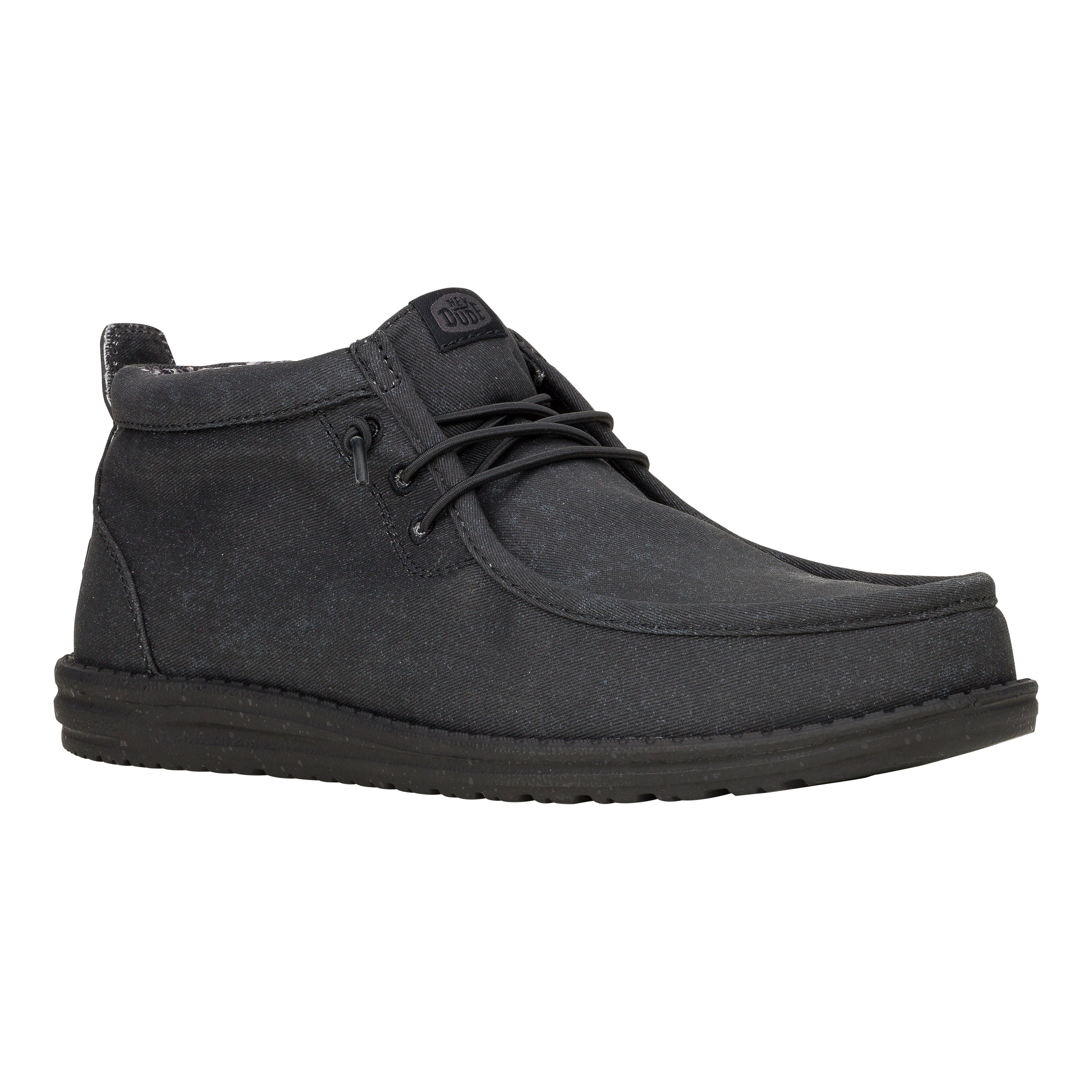  Wally Mid Stretch Canvas - Black/Black