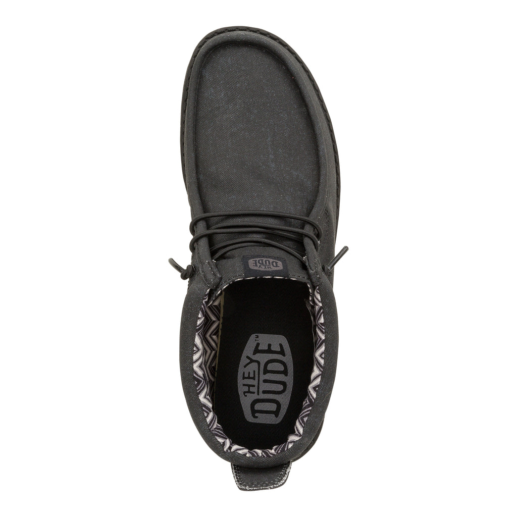  Wally Mid Stretch Canvas - Black/Black