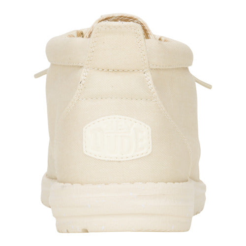  Wally Mid Stretch Canvas - Bone White