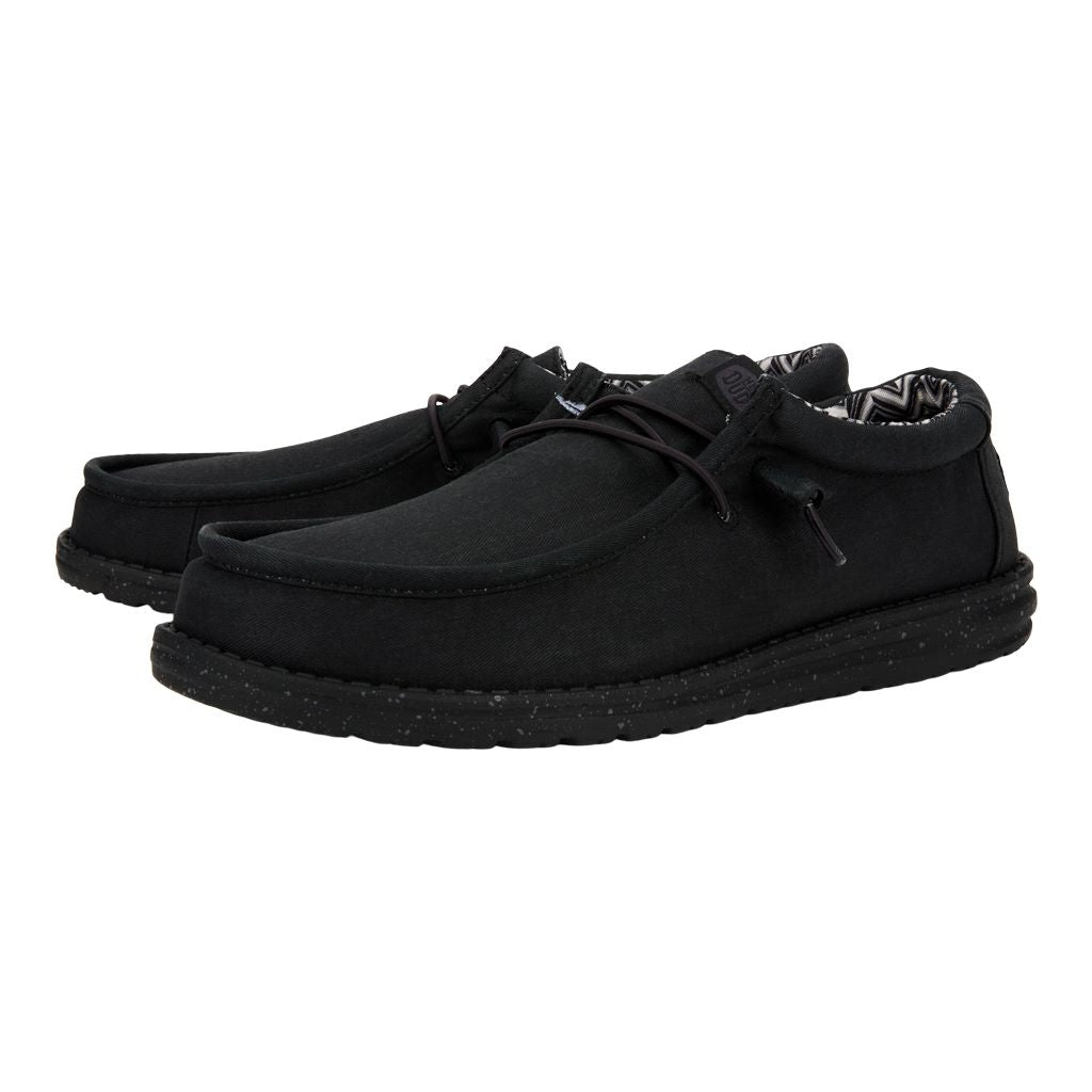  Wally Stretch Canvas Wide - Black/Black