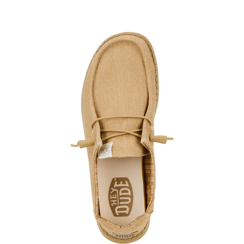  Wendy Stretch Canvas - Tan/Tan