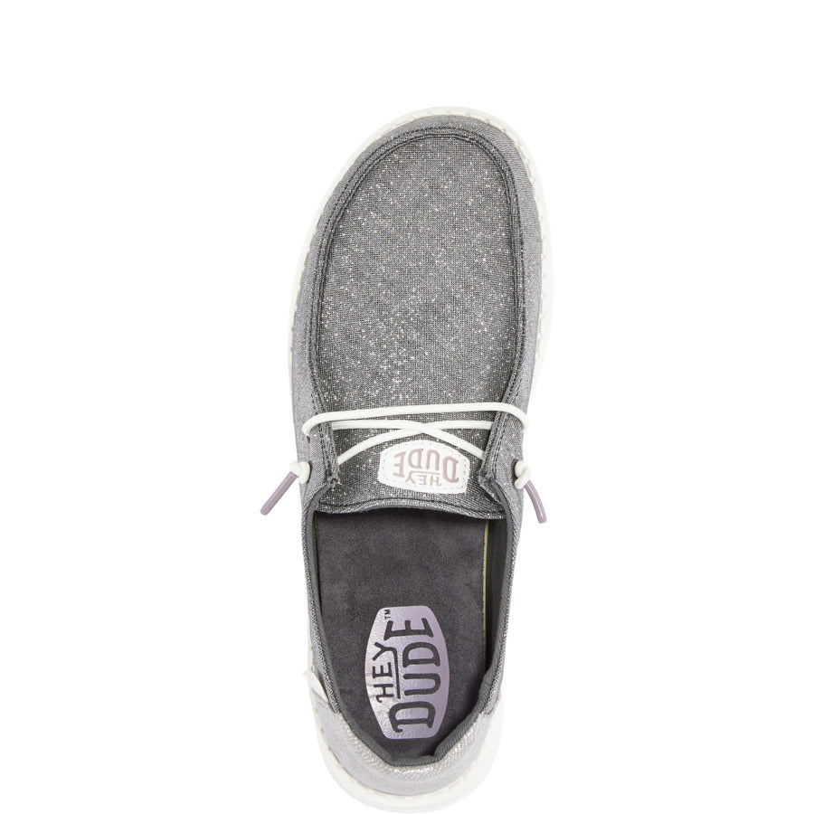  Wendy Metallic Sparkle - Charcoal