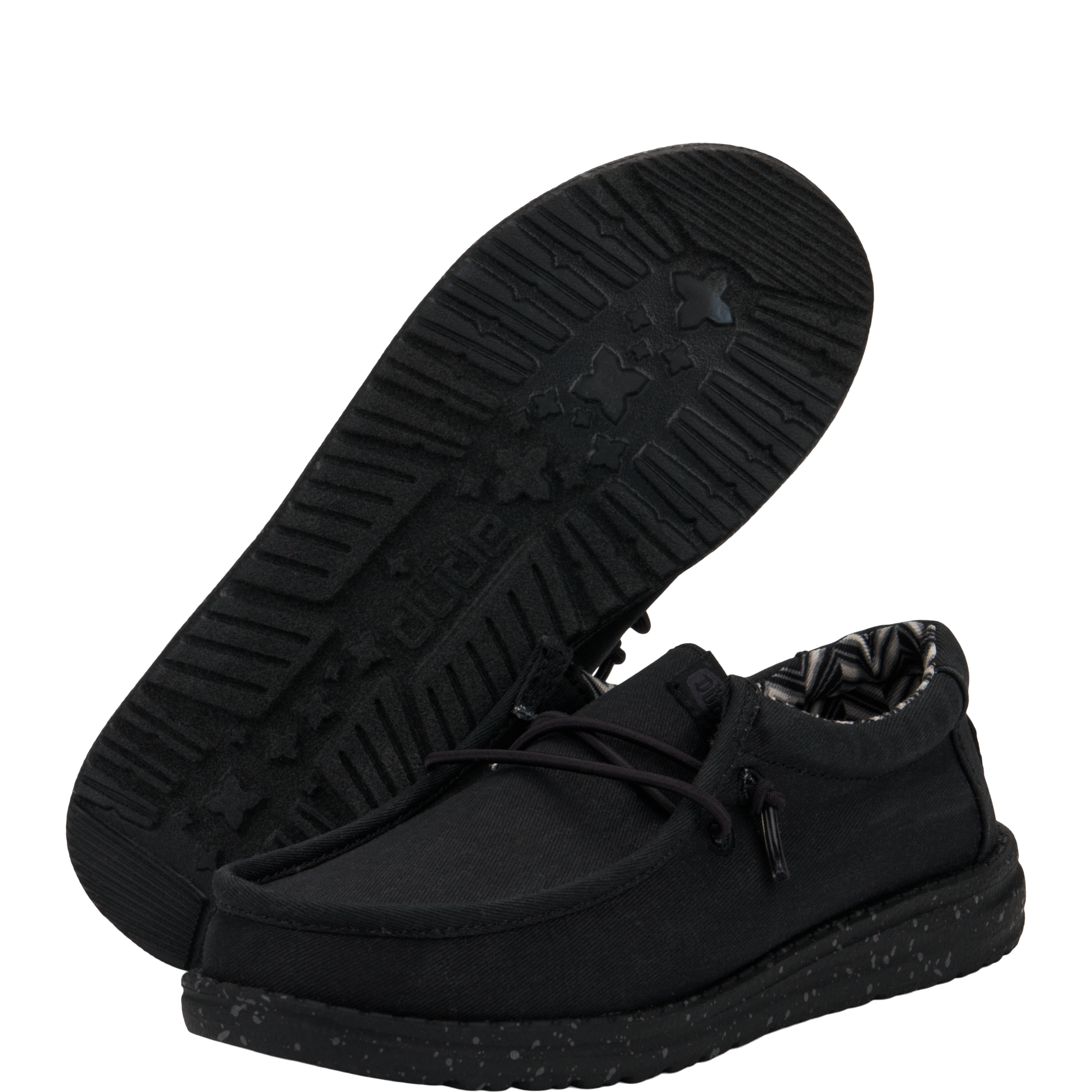  Wally Youth Stretch Canvas - Black/Black
