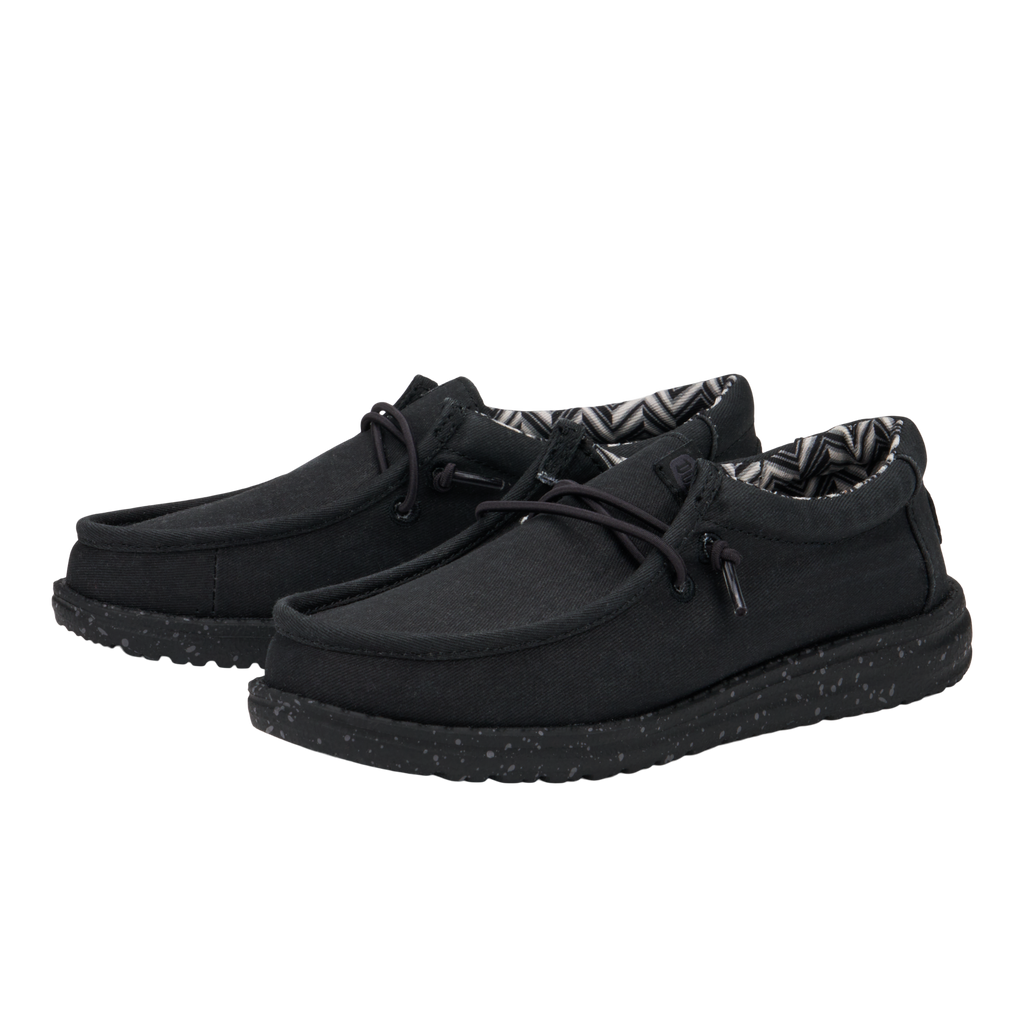  Wally Youth Stretch Canvas - Black/Black