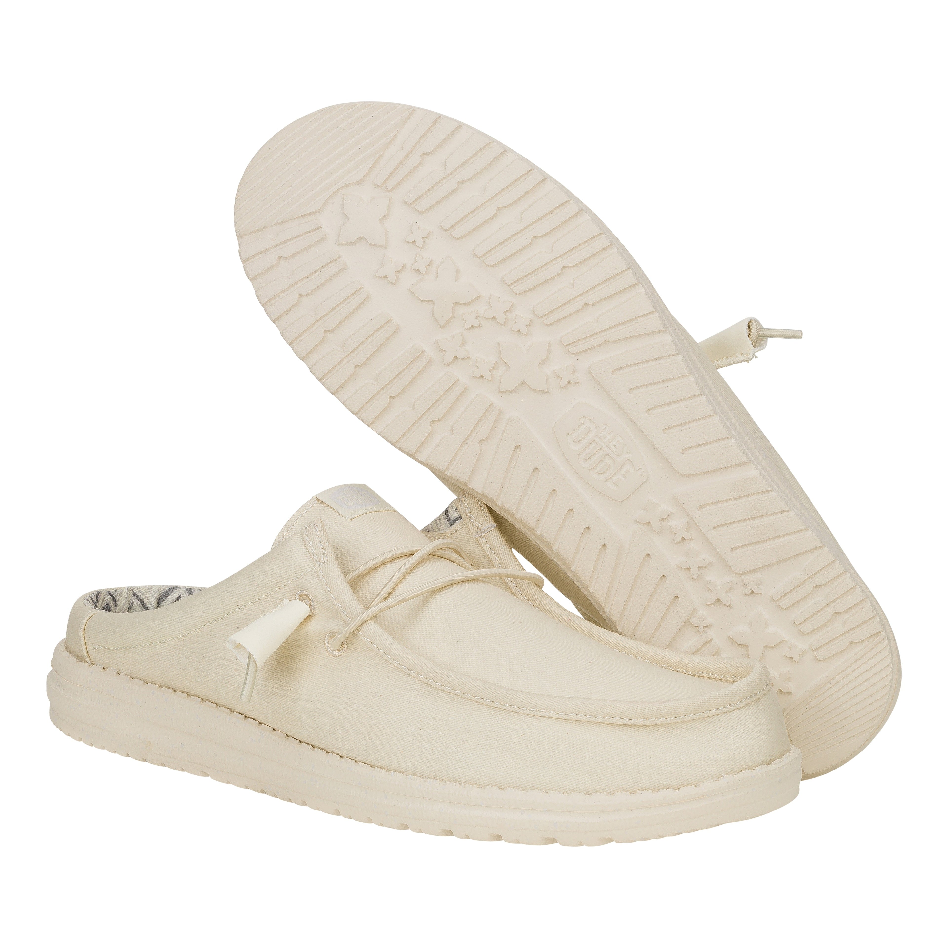  Wally Slip Stretch Canvas - Bone White