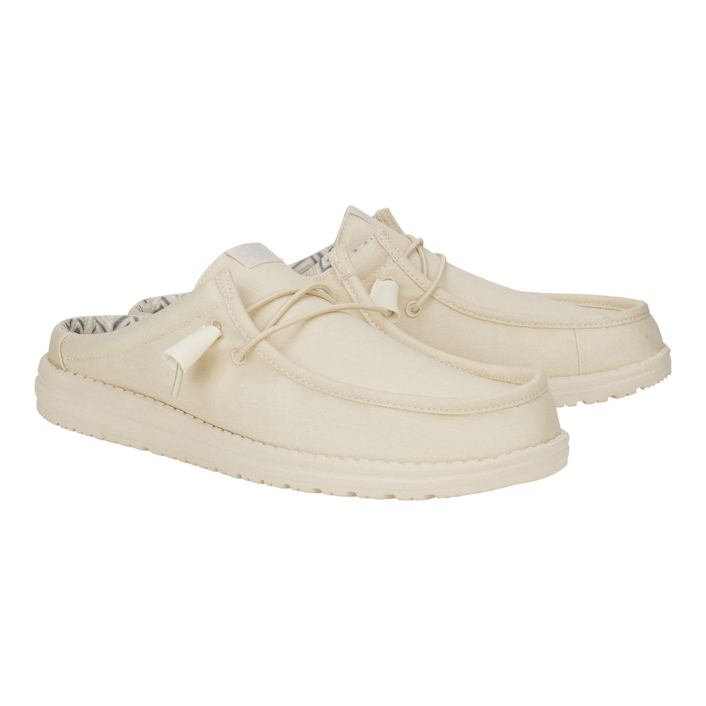  Wally Slip Stretch Canvas - Bone White