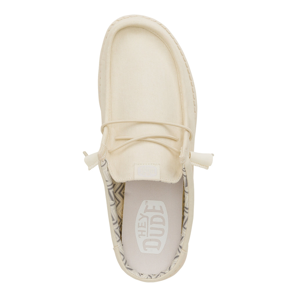  Wally Slip Stretch Canvas - Bone White