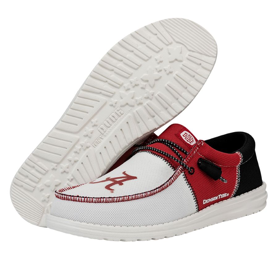  Men's Wally Tri Alabama Crimson Tide - Bama Crimson/White
