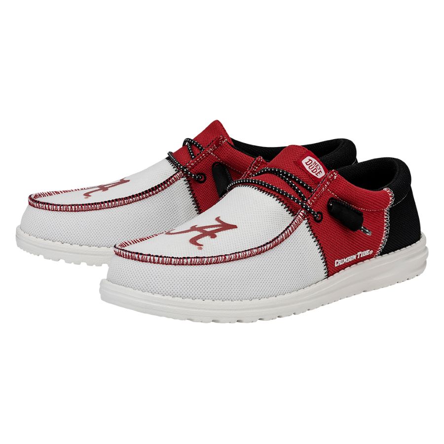  Men's Wally Tri Alabama Crimson Tide - Bama Crimson/White