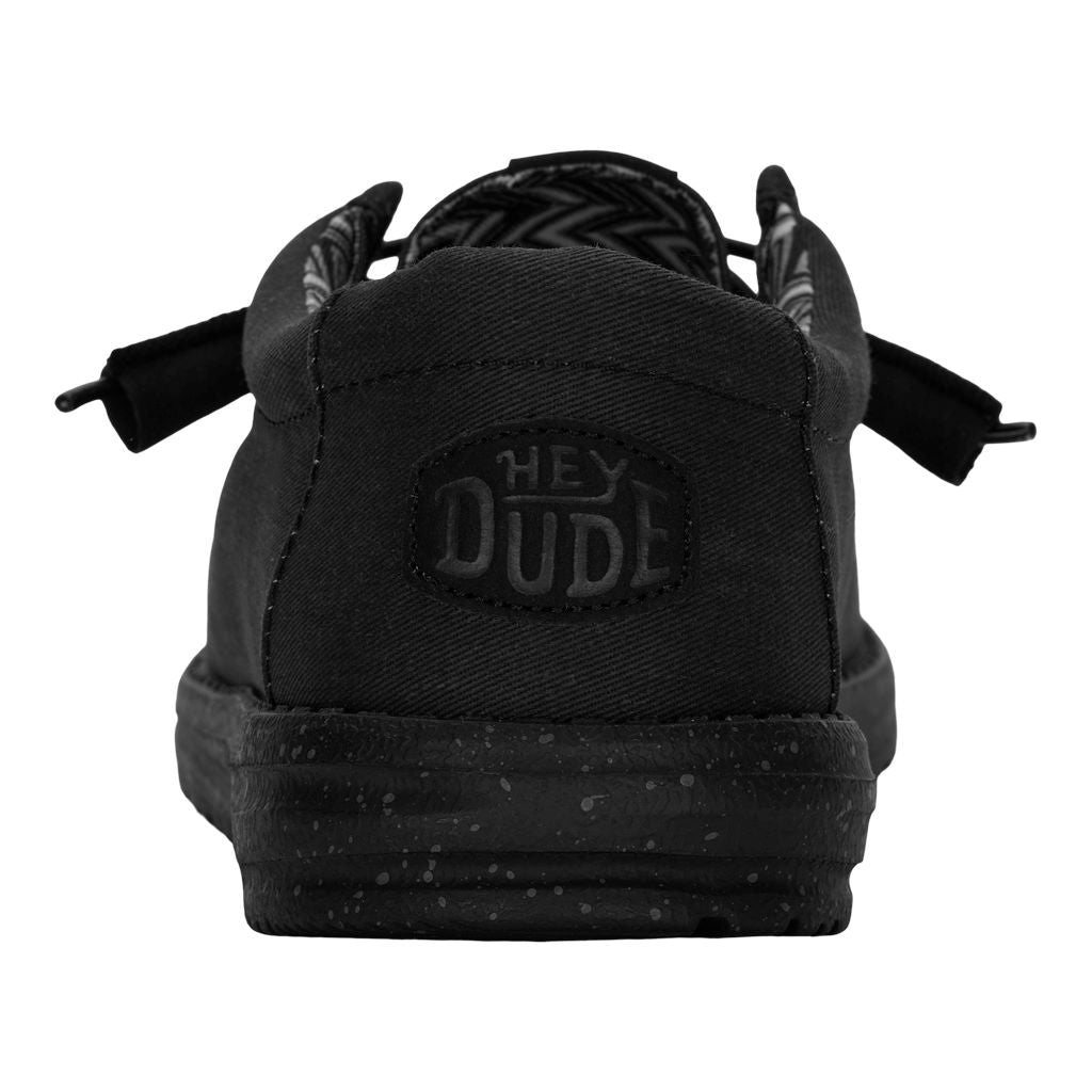  Wally Stretch Canvas Wide - Black/Black