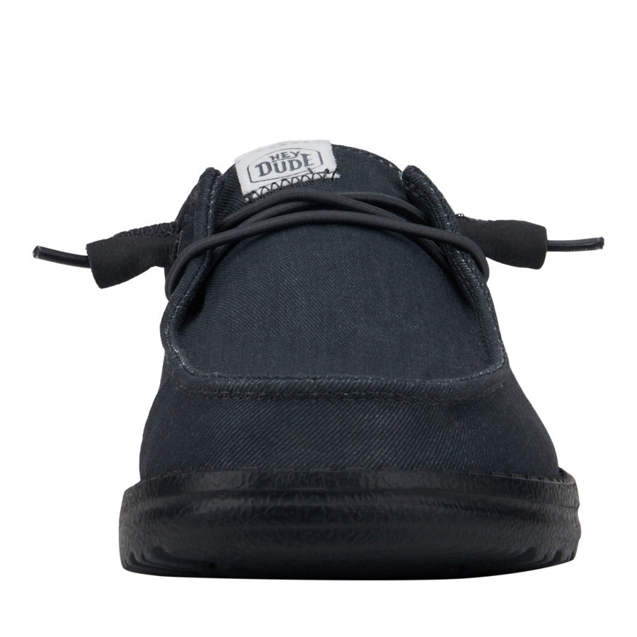 Wendy Stretch Canvas Wide - Black/Black