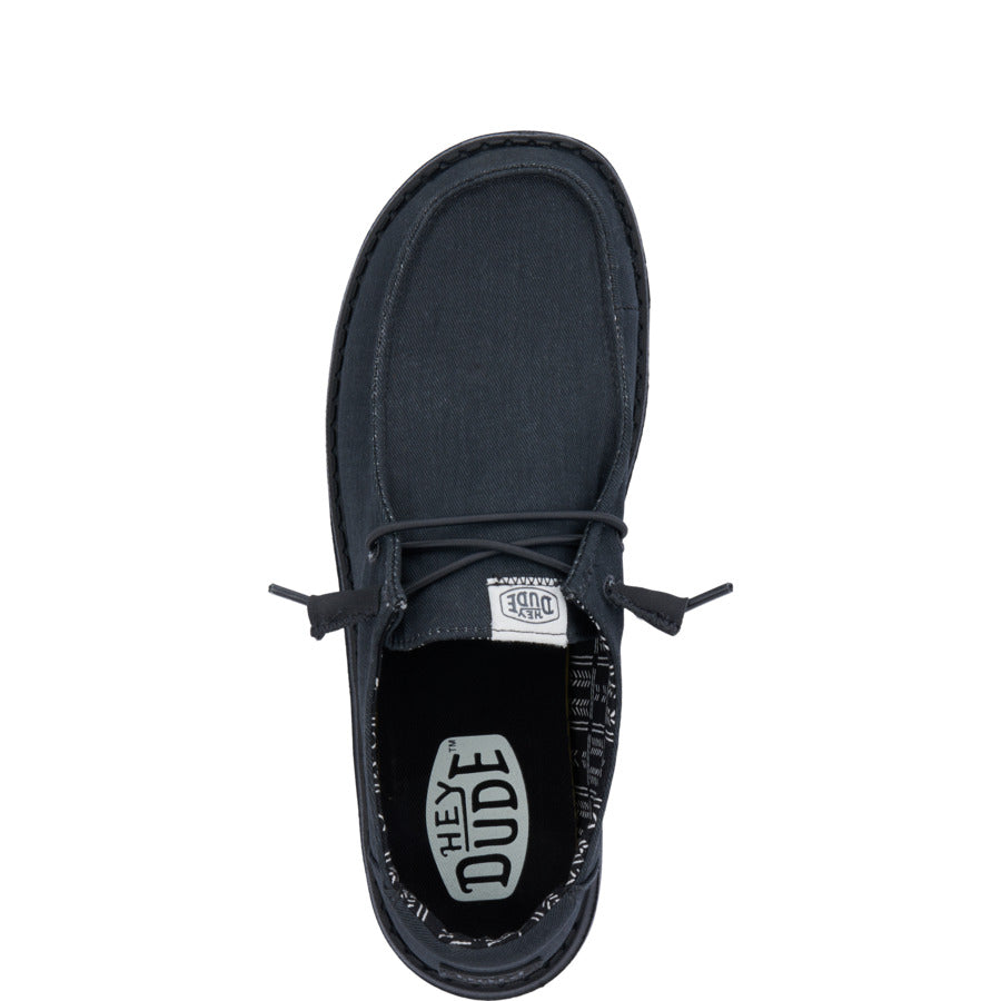  Wendy Stretch Canvas Wide - Black/Black