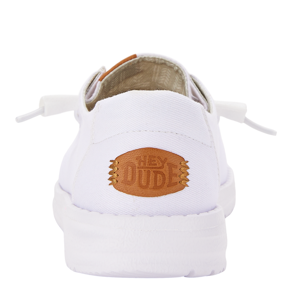  Wendy Stretch Canvas Wide - White