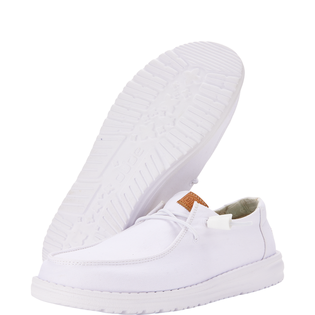  Wendy Stretch Canvas Wide - White