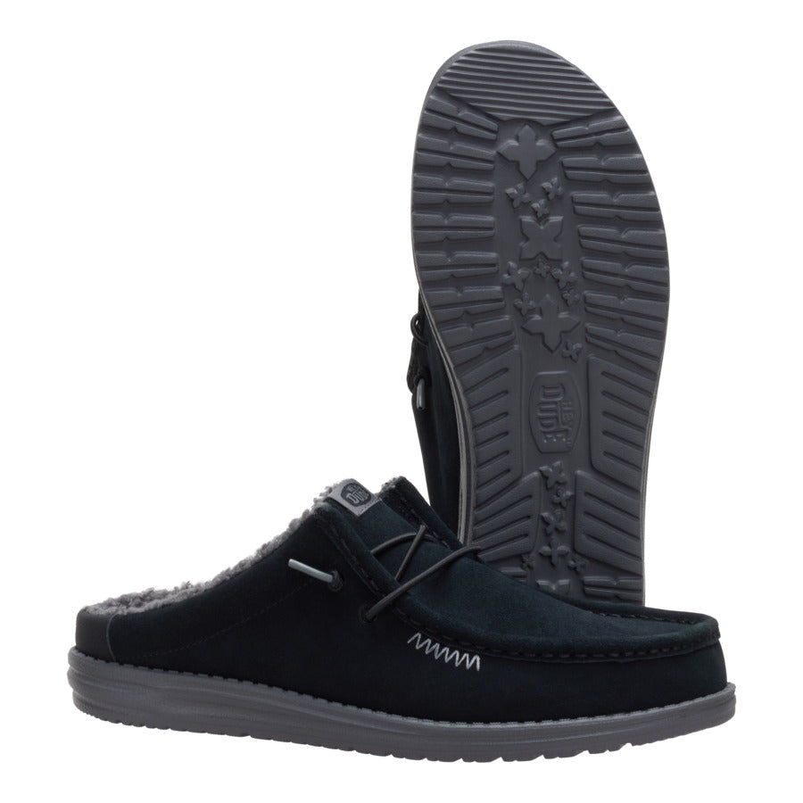  Wally Slip Warmth - Black/Smoke Grey