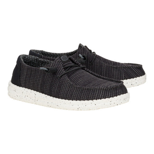  Wendy Stretch Sox Wide - Black/White