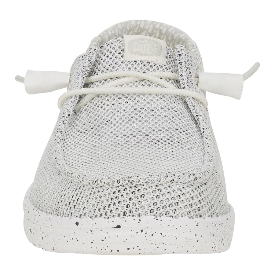  Wendy Stretch Sox Wide - Stone White