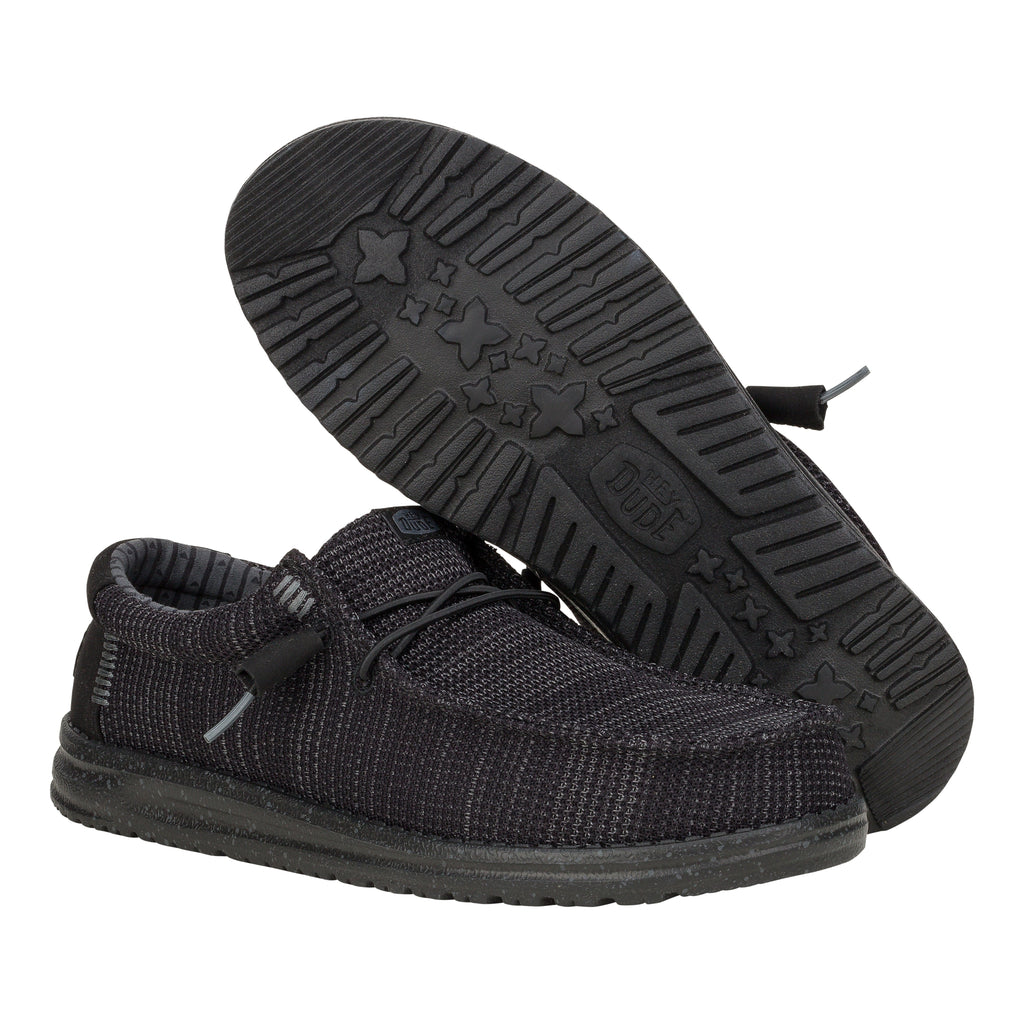  Wally Stretch Sox - Black/Black