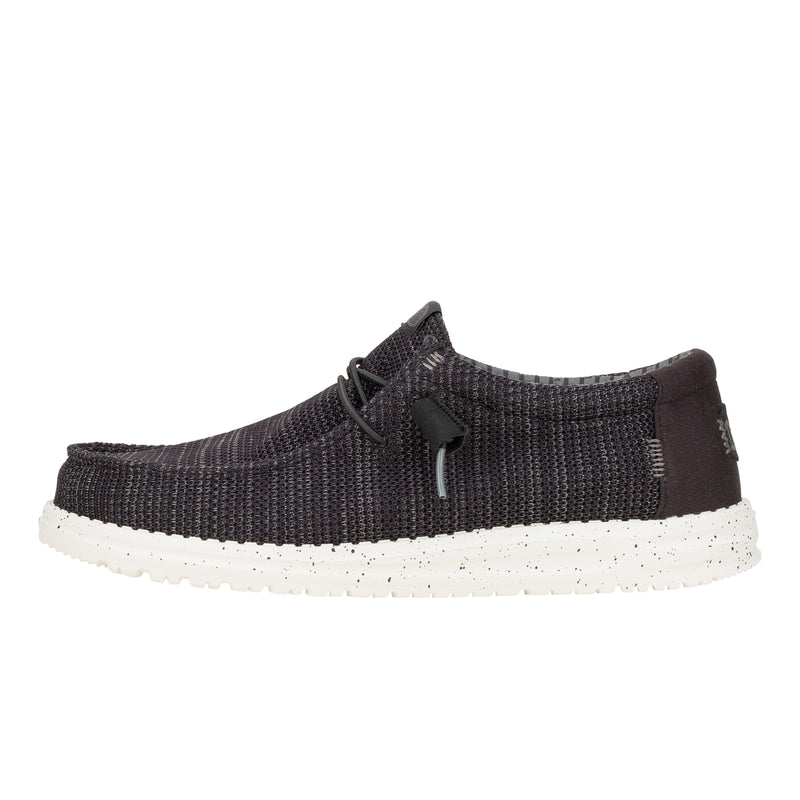  Wally Stretch Sox Wide - Black/White