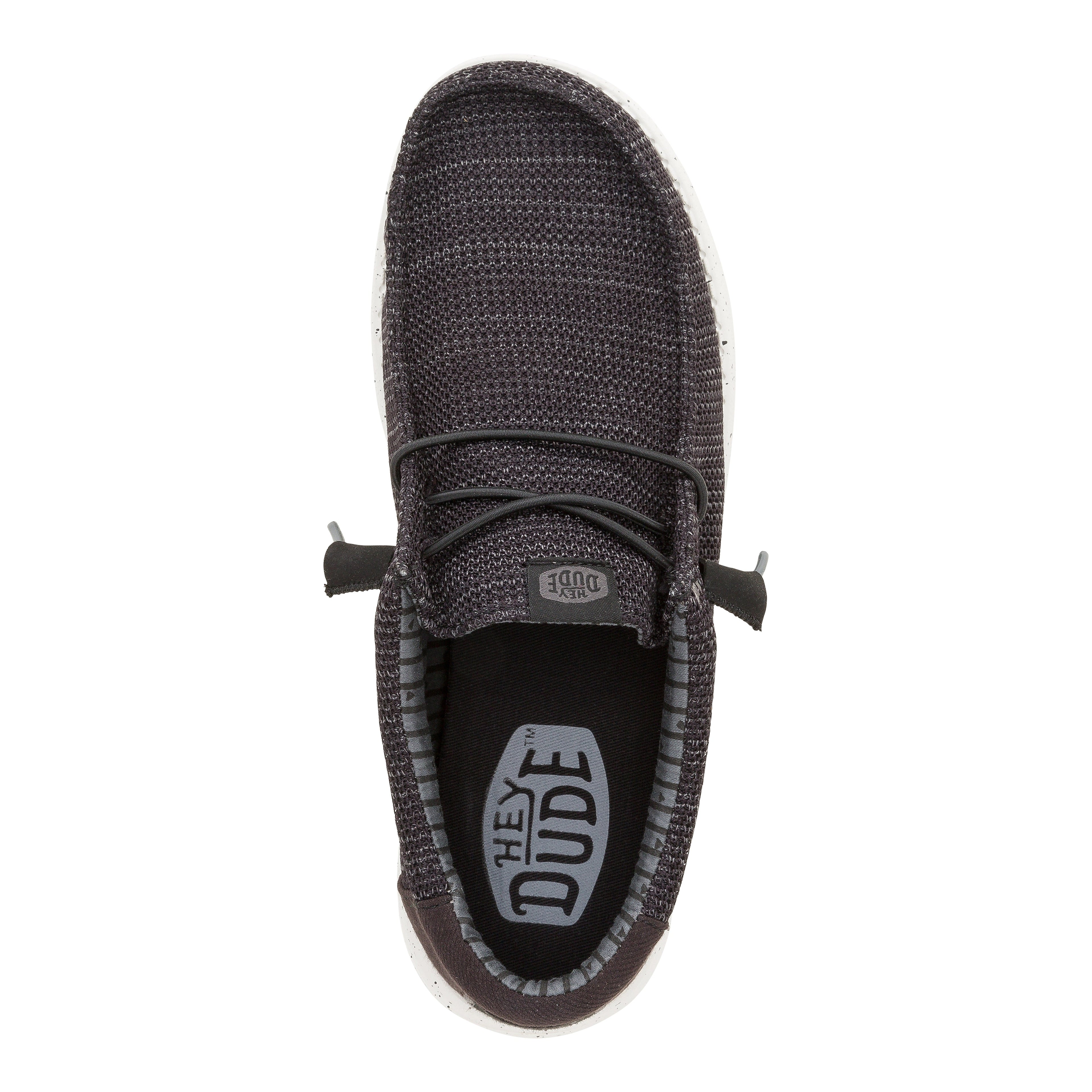  Wally Stretch Sox Wide - Black/White