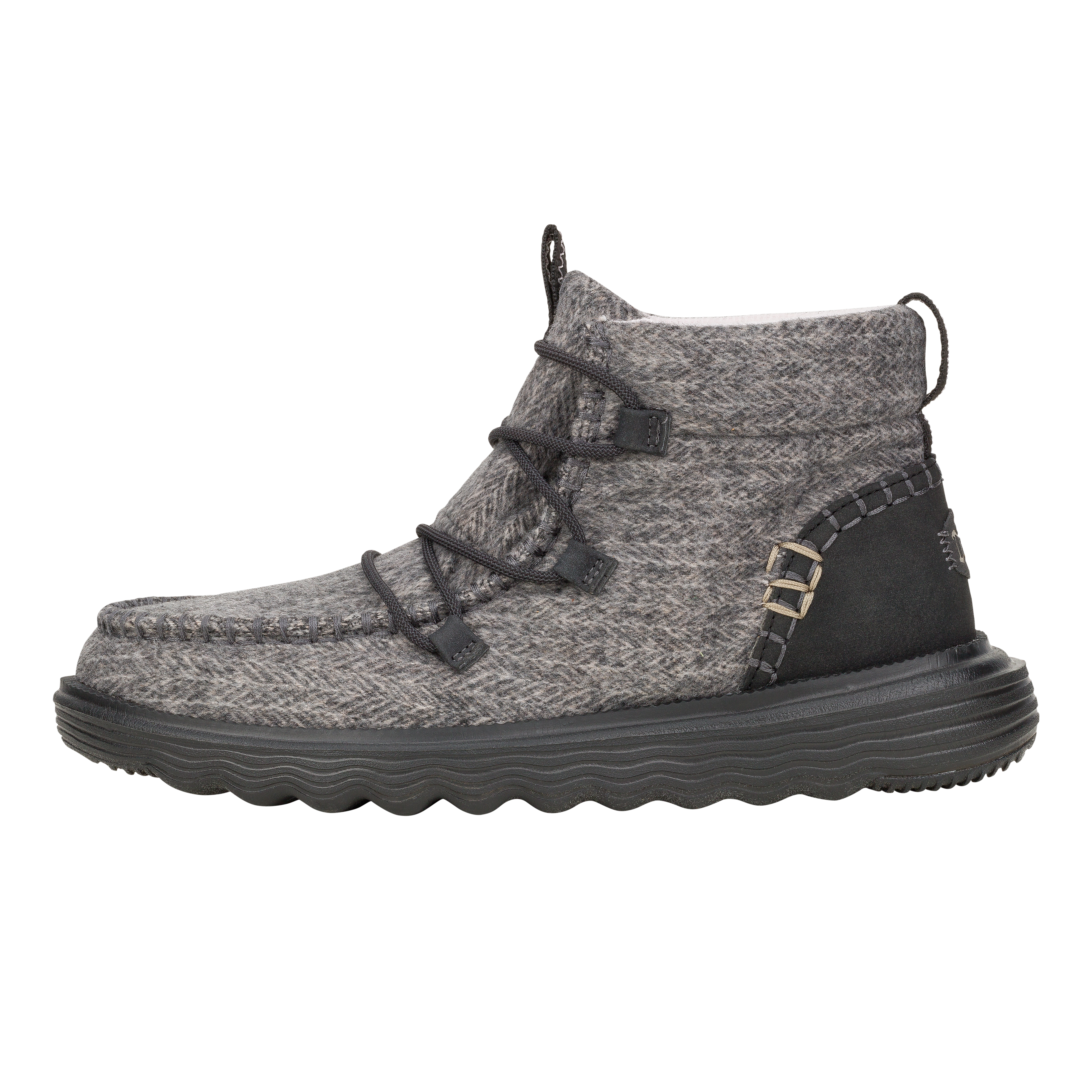  Reyes Heathered - Black
