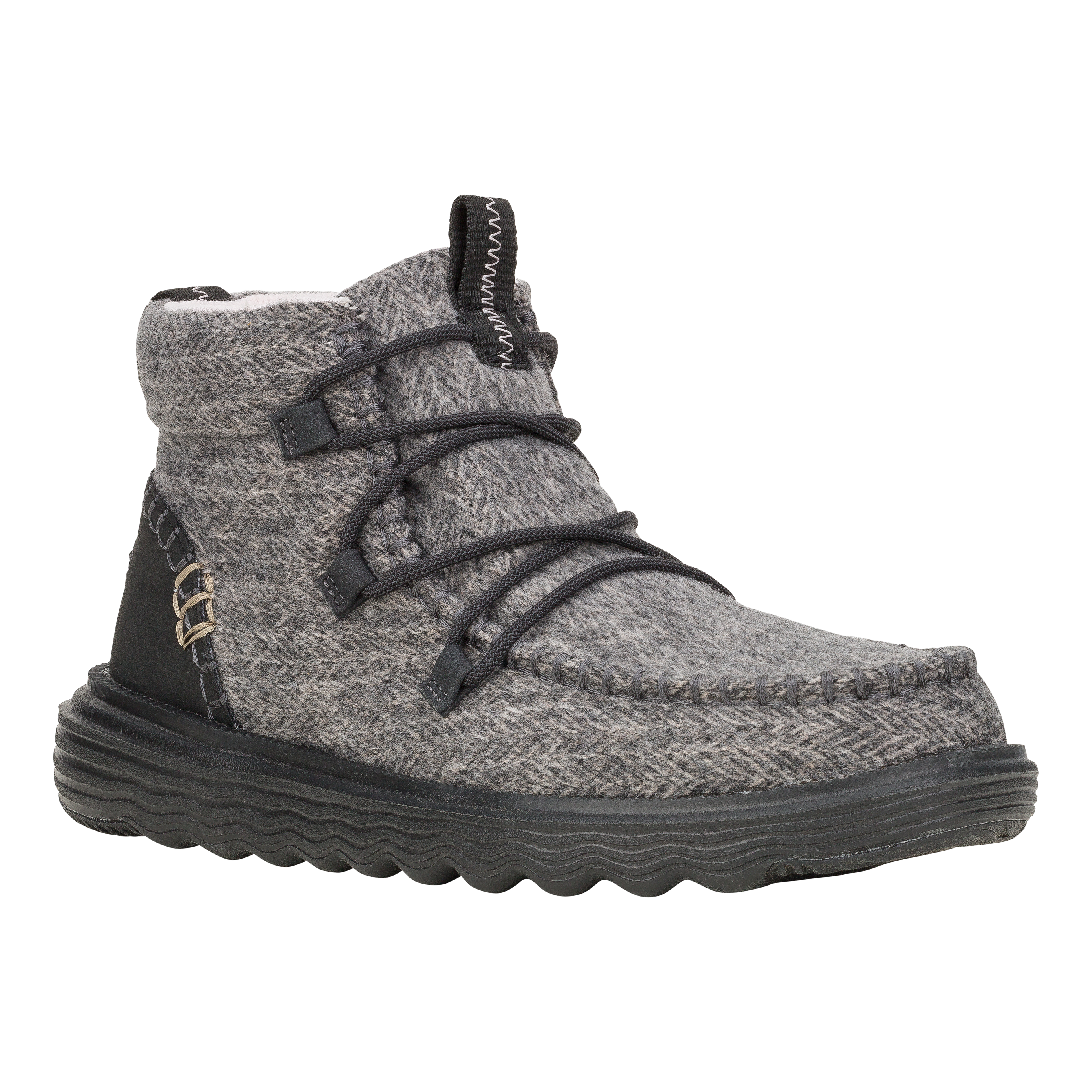  Reyes Heathered - Black