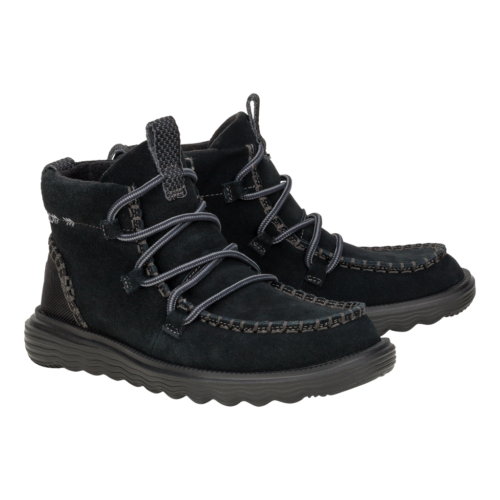  Reyes Suede - Black/Black