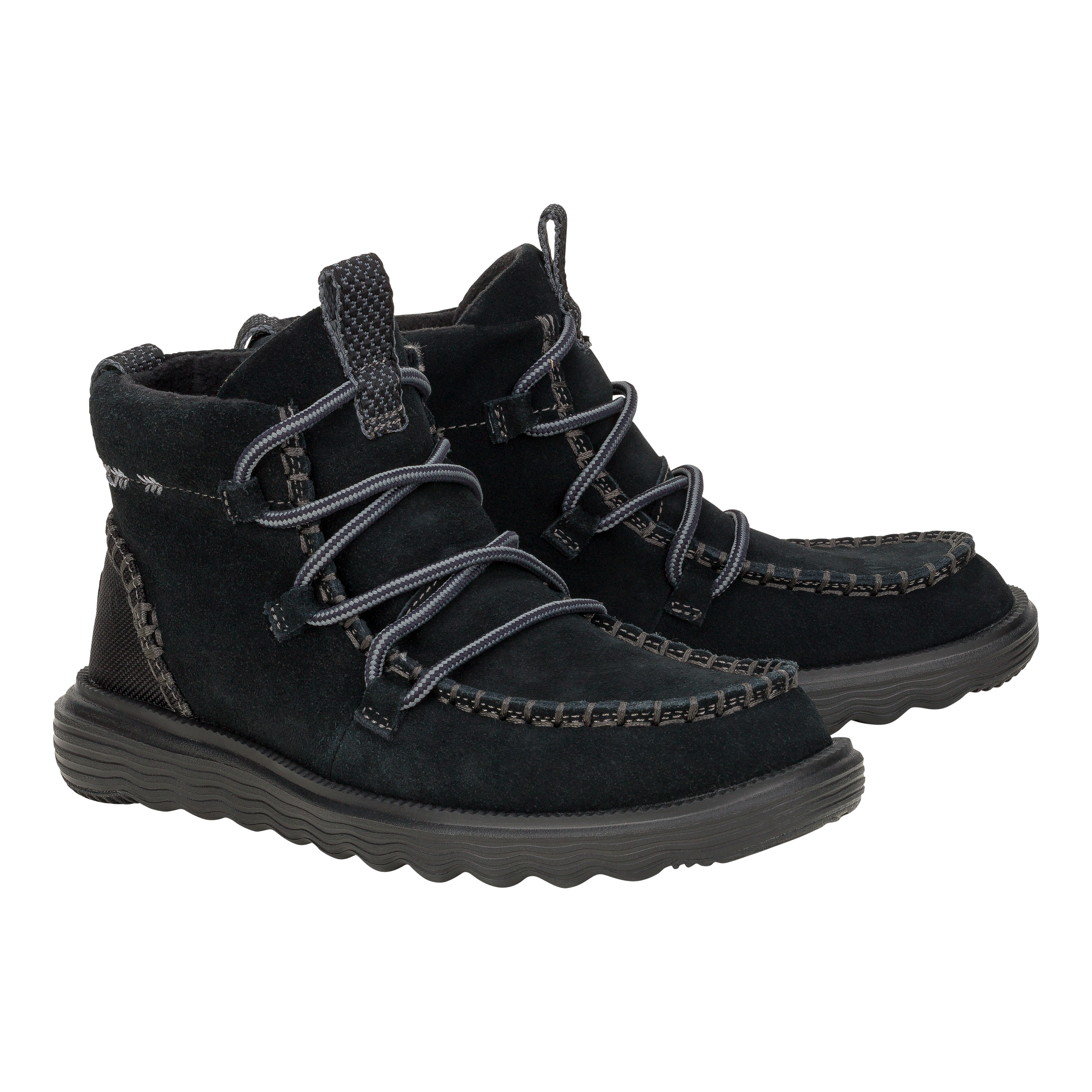  Reyes Suede - Black/Black