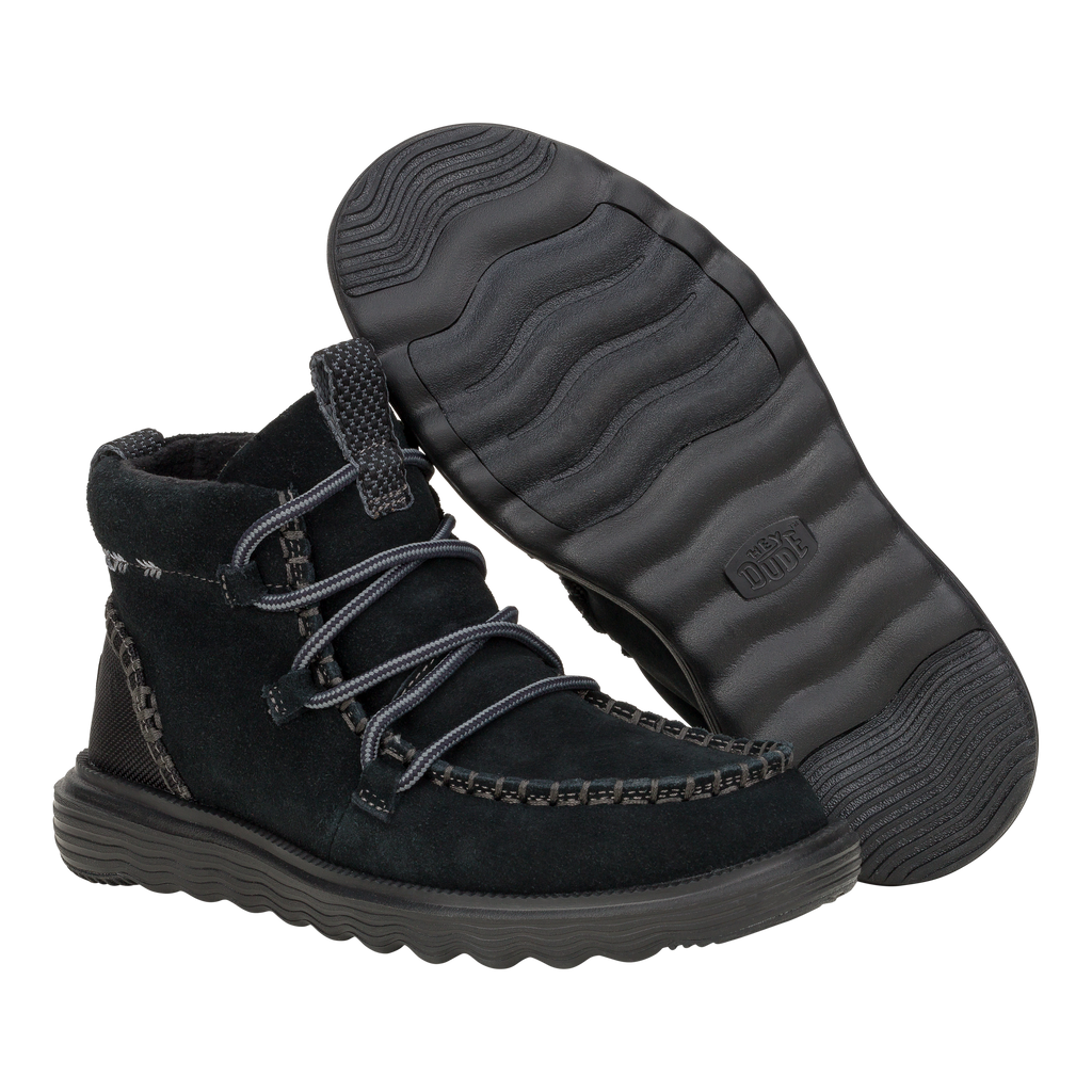  Reyes Suede - Black/Black