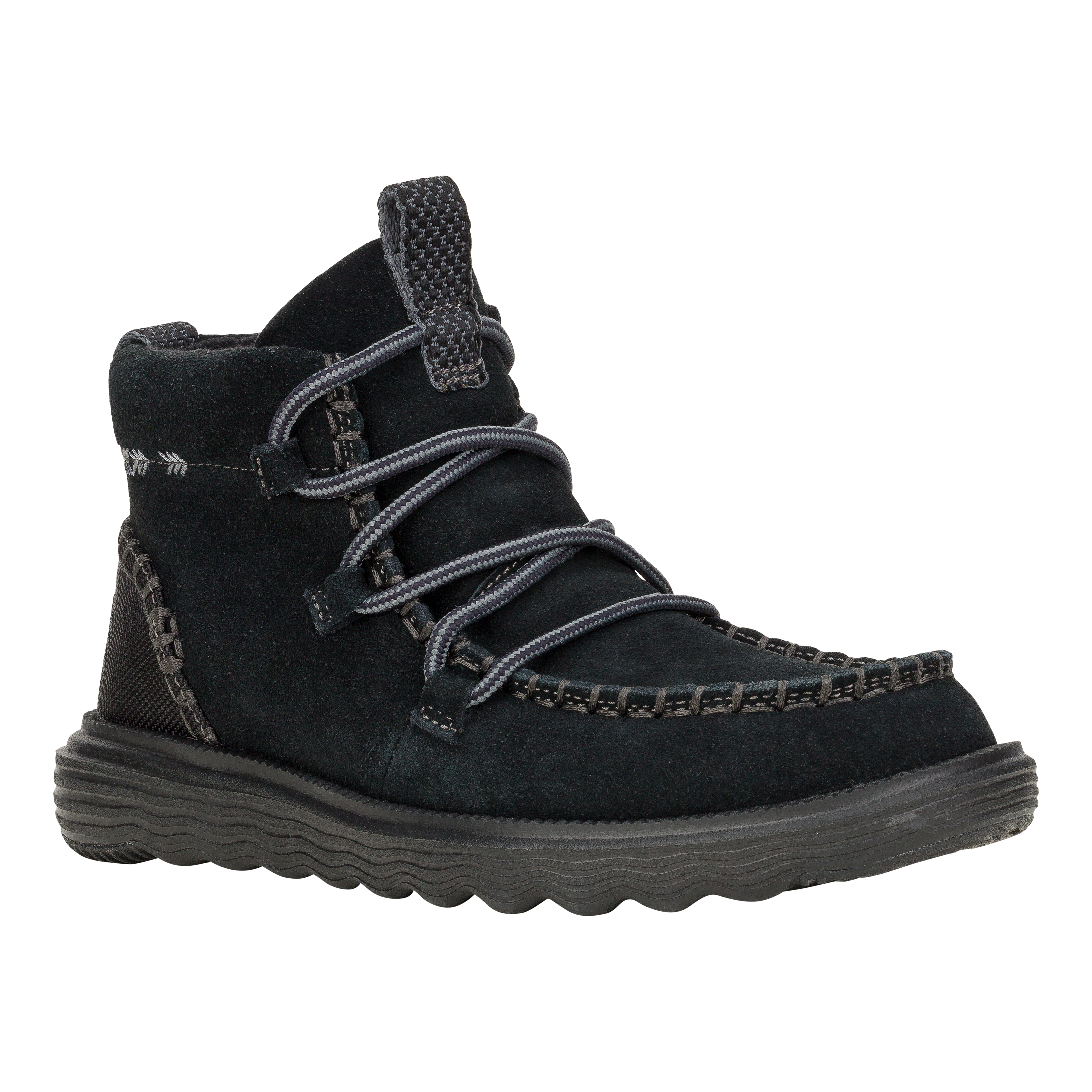  Reyes Suede - Black/Black