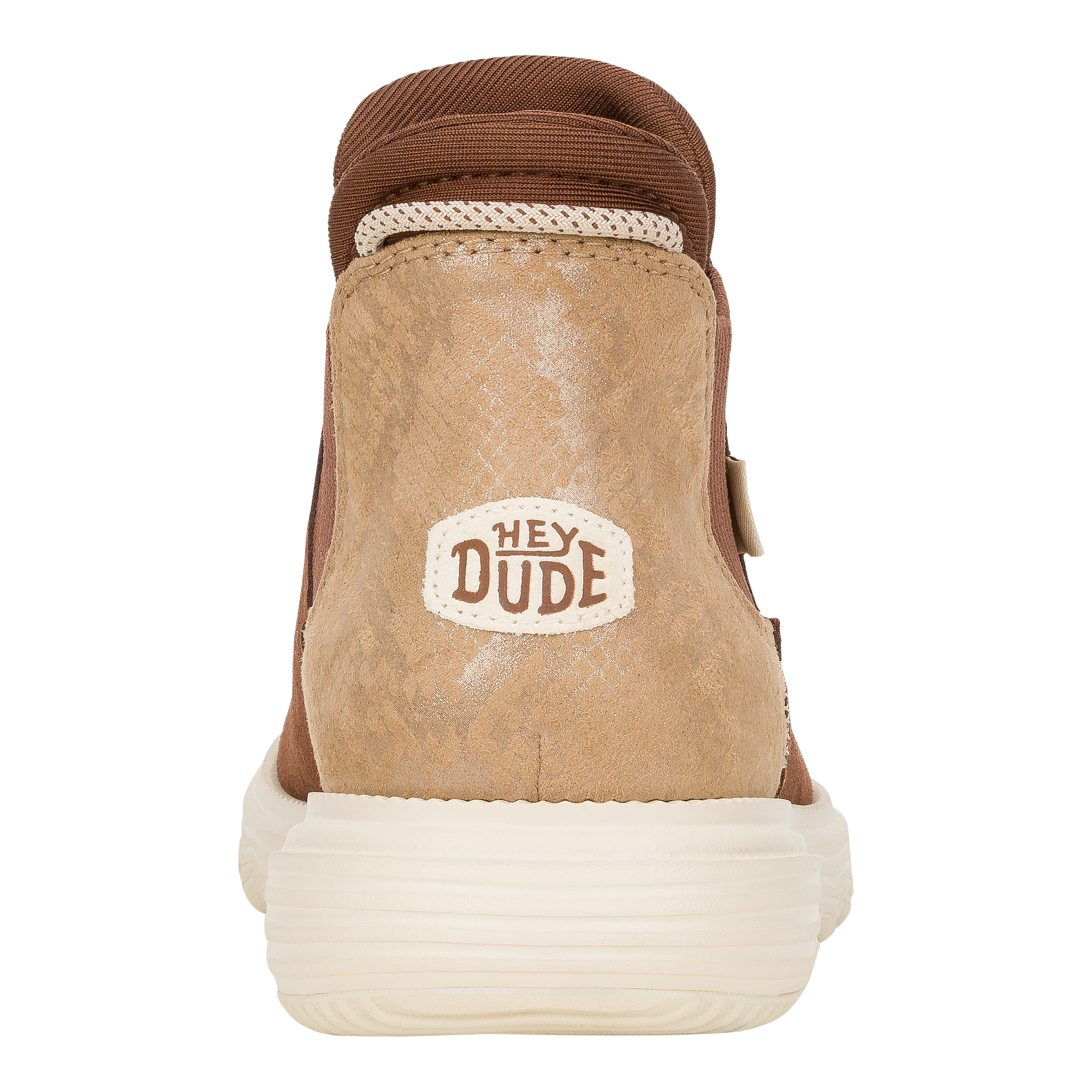  Branson Womens Suede Novelty - Brown/Snake