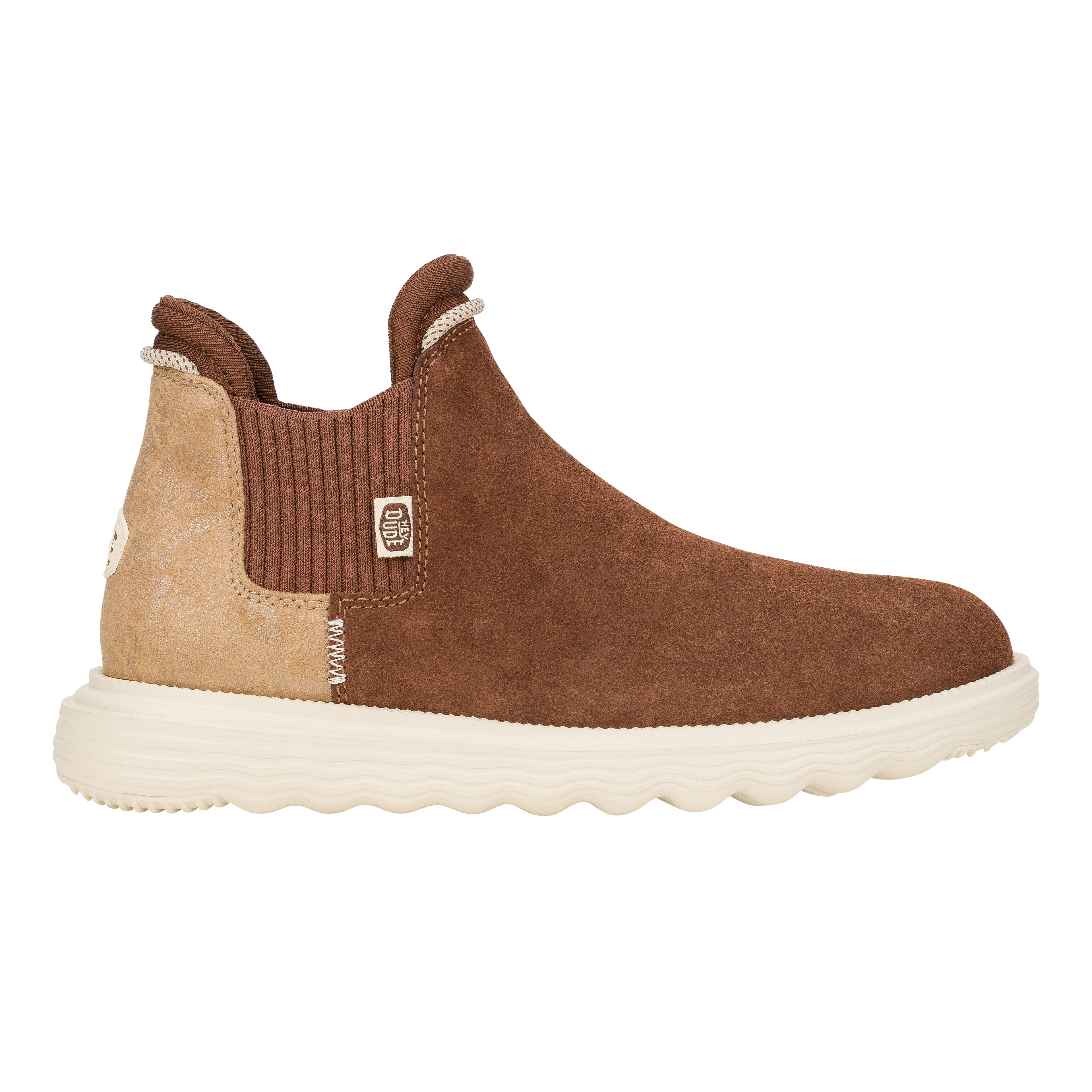  Branson Womens Suede Novelty - Brown/Snake