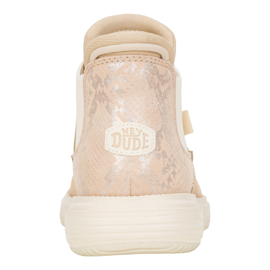  Branson Womens Suede Novelty - Sand/Snake